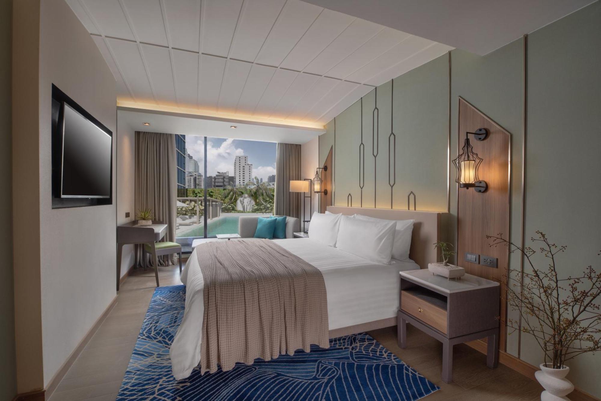 Nysa Hotel Bangkok Sukhumvit 11 Exteriör bild Deluxe Pool Access