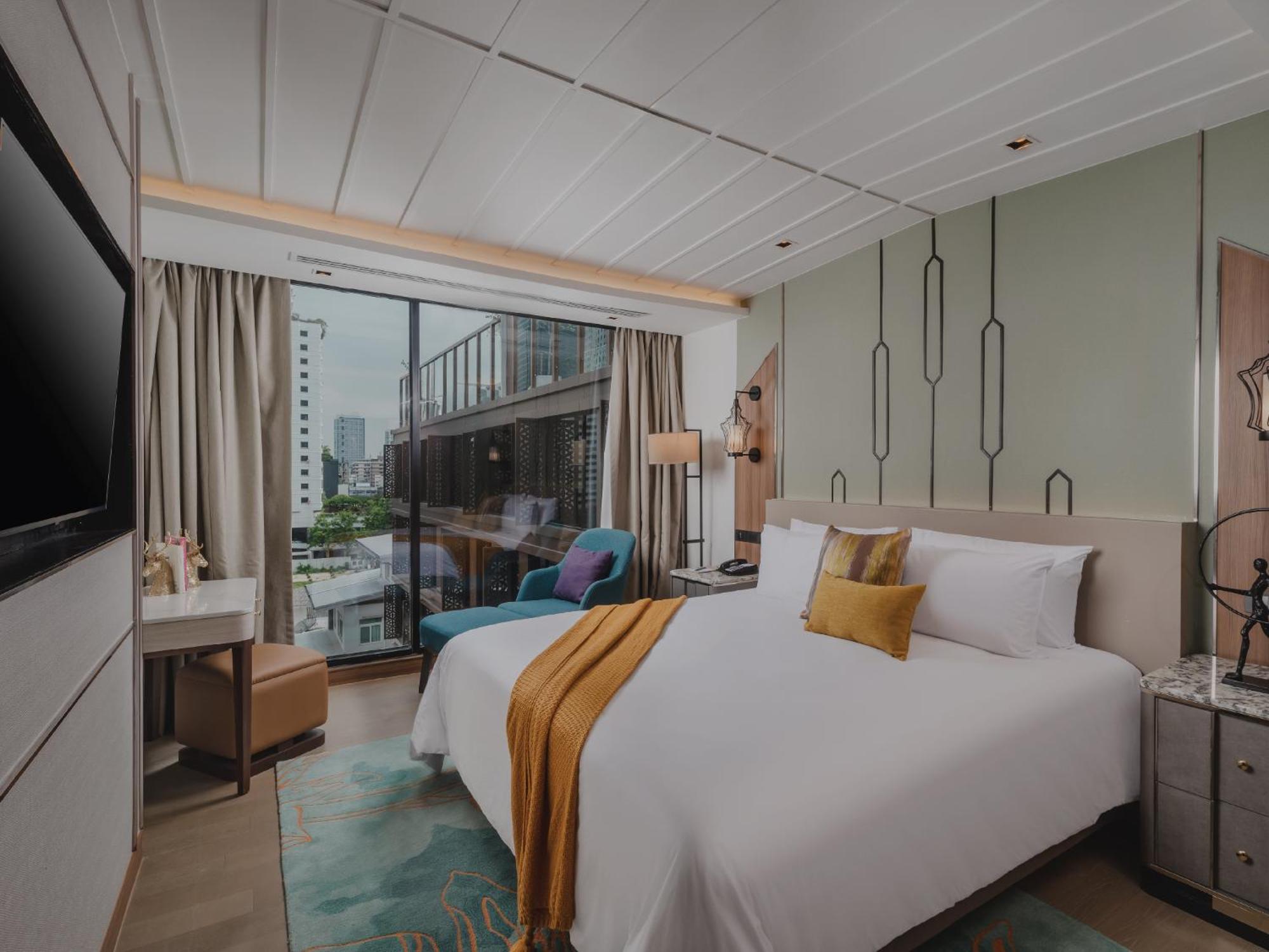 Nysa Hotel Bangkok Sukhumvit 11 Exteriör bild Deluxe Room